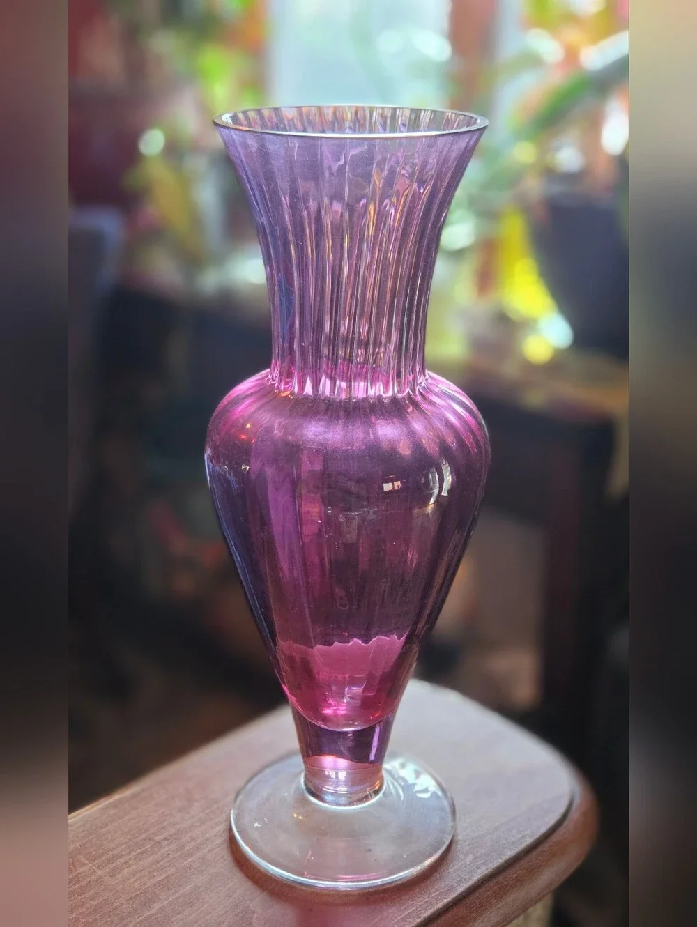 Vintage MCM Fenton Pilgrim Glass Co. Large 12